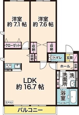 SACRA-TERRACE サクラテラスの物件間取画像